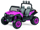 12V Battery-Powered Polaris Ranger RZR 900 Ride-On Toy in Red or Pink Magic Cars 6