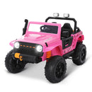 24V Pink Electric Kids Ride-On Jeep Car Toy with Remote Control Battery Powered Magic Cars 1