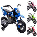 12V Kids Motorcycle with Twist Grip Throttle and Rear Suspension Magic Cars 11