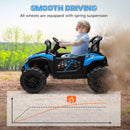 12V Ride-On UTV Truck Toy with 4-Wheel Suspension and Remote Control Magic Cars 17