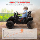 12V Ride-On UTV Truck Toy with 4-Wheel Suspension and Remote Control Magic Cars 28
