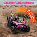 12V Ride-On UTV Truck Toy with 4-Wheel Suspension and Remote Control Magic Cars 6