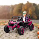 24V 7AH 2-Seater Ride-On UTV Car with Music and 4MPH Speed Magic Cars Variant 0