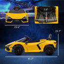 Licensed Lamborghini Revuelto Kids Ride-On Car with Suspension Magic Cars 1