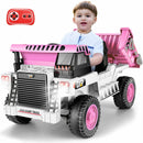 12V Electric Ride-On Dump Truck with Functional Dump Bed for Kids Magic Cars 9