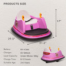 6V Electric Ride-On Bumper Car with Remote Control for Kids and Toddlers