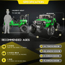 12V/24V Kids Electric Ride-On Jeep Truck ATV with Parent Remote Control Toy Vehicle