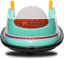 6V Kids Ride-On Bumper Car with Remote Control, 360° Spin and Flashing Lights for Toddlers