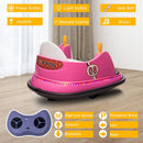 6V Electric Ride-On Bumper Car with Remote Control for Kids and Toddlers