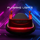6V Kids Ride-On Bumper Car with Remote Control, 360° Spin and Flashing Lights for Toddlers