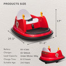 6V Electric Ride-On Bumper Car with Remote Control for Kids and Toddlers