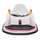 6V Kids Ride-On Bumper Car with Remote Control, 360° Spin and Flashing Lights for Toddlers