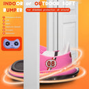 6V Kids Ride-On Bumper Car with Remote Control, 360° Spin and Flashing Lights for Toddlers