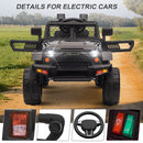 12V Kids Ride-On Truck with Remote Control, Power Wheels, and LED Lights