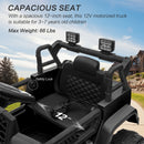 12V Battery-Powered Kids Ride-On Off-Road Truck Toy with Parent Remote Control