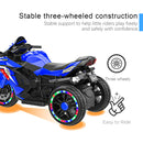 12V Electric Kids Ride-On Dirt Bike with 3 Wheels and Built-In Music Magic Cars 16