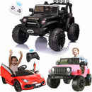Electric Kids Ride-On Jeep Car with 12V/24V Power Wheels, Music, and Remote Control Magic Cars 7