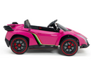 12V Electric Lamborghini Veneno Ride-On Car with Remote Control, Music, and Lights