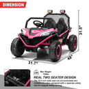 24V Electric Kids 2-Seater Ride-On UTV Truck with 300W Motor, EVA Wheels, and Remote Control Magic Cars 4