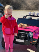 2 Seater 24 Volt 4x4 Electric Ride On Jeep Style Rubber Tires Fully Loaded Truck ATV UTV For Kids W/Magic Cars® Wireless Parental Control