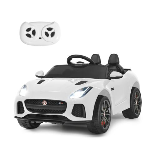 Costway 12V Jaguar F-Type SVR Licensed Kids Ride On Car with Motorized