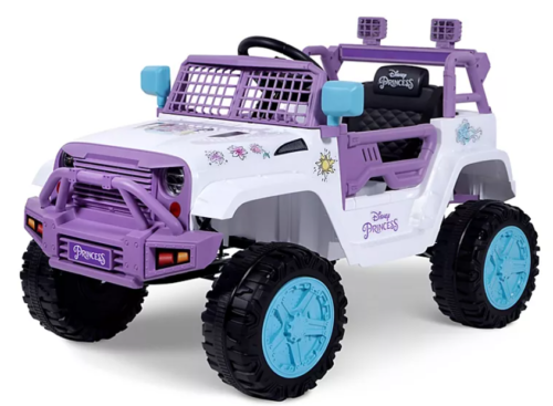 Toy Car Disney Princess Jeep Disney Princess Electric Ride-On SUV
