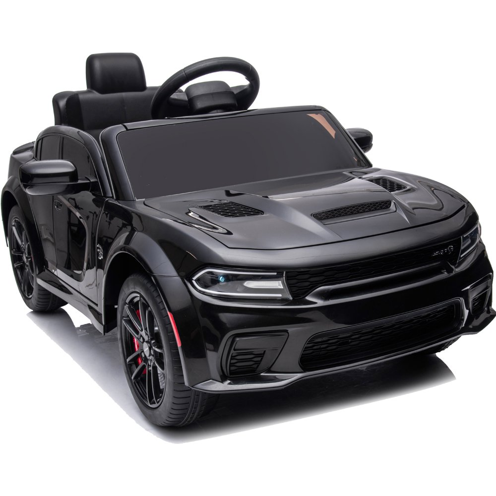 Electric Dodge Charger 12V Ride On Car with Remote Control for Kids Ag