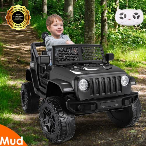 Electric RideOn Jeep Car for Kids with Remote Control Perfect Gift