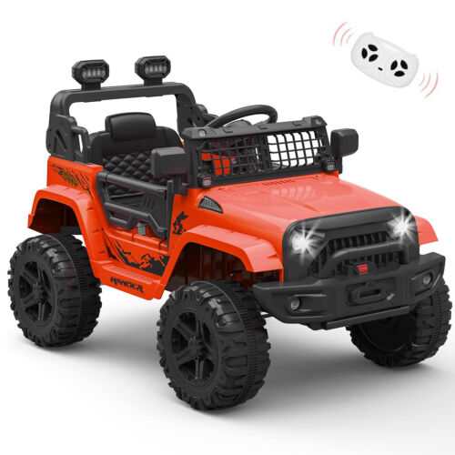 Exciting 12V Ride-On Truck Car Toys for Kids Ages 3-8 with Remote Cont