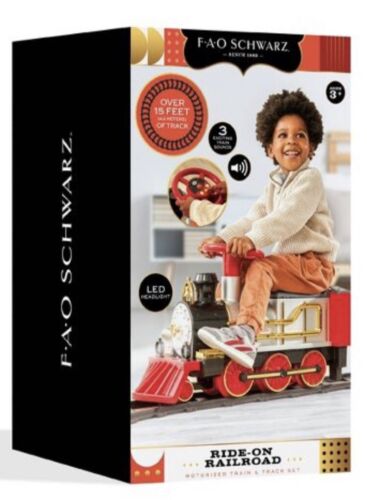 Experience the Magic of the FAO Schwarz Ride-On Train for Kids