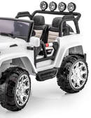 2 Seater 24 Volt 4x4 Electric Ride On Jeep Style Rubber Tires Fully Loaded Truck ATV UTV For Kids W/Magic Cars® Wireless Parental Control