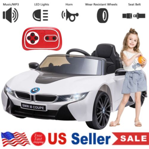 Licensed BMW I8 Electric Ride-On Car for Kids with Remote Control - Br