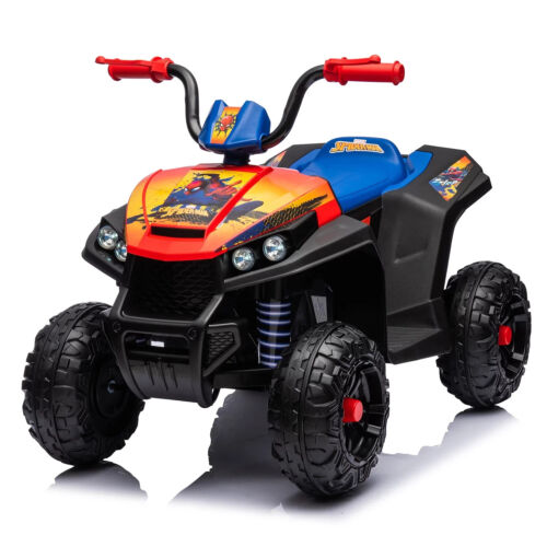 Quad Bike Electric Spiderman Bike Marvel Spiderman 12V ATV Ride-On