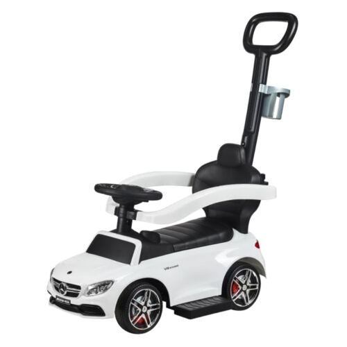 corvette baby stroller used Mercedes 3 in 1 Push Car with Removable Stroller Bar