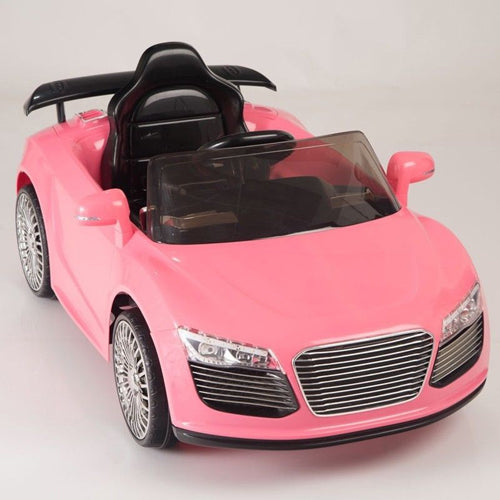 Pink audi best sale power wheels