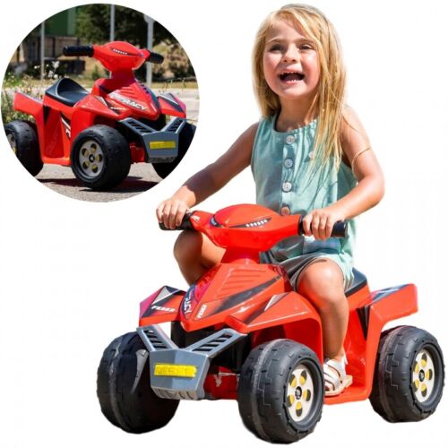 Rev Up the Fun with FEBER 6V Racy Quad Battery Ride-On - 1 Year
