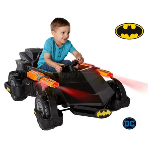 hauck batmobile 6-volt electric ride-on Rev up the Fun with the Batmobile 6-Volt Ride-On Car