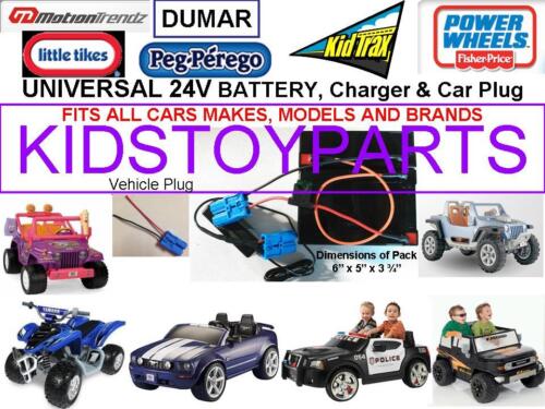 Revamp Your Vehicle: 24V Conversion Kit for All 12V Cars and Trucks (Includes Battery, Charger, and Plug) 2 Year Warranty