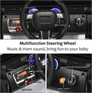 12V Electric Jeep Ride-On Car with Parental Remote Control and MP3 Player for Kids