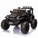 24V Battery-Powered Kids Ride On Truck with Trailer and RC Control - 3 Speeds, Camo Design