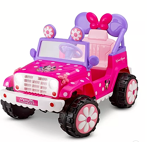 Minnie Mouse Electric Ride On Pink Flower Power 6V 4x4 Brand New in Pa