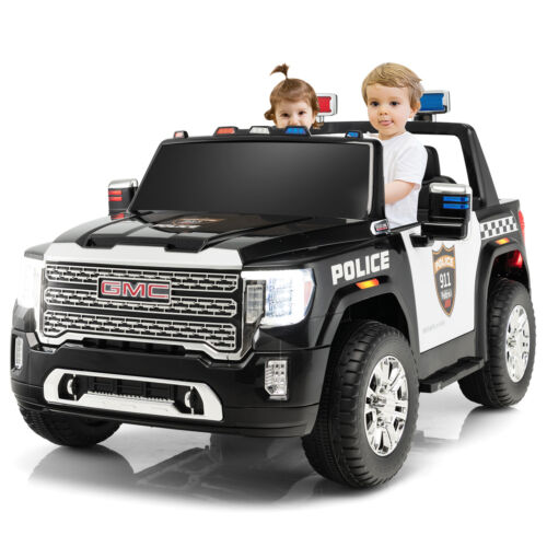 Police Car Toy Electric Ride On Car Two Seater 2-Seater Electric