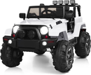 12V Electric Jeep Ride-On Car with Parental Remote Control and MP3 Player for Kids