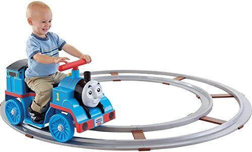 Train Your Imagination: 6V Battery-Powered Ride-On Toy with Track