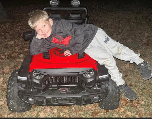 🚙 Big Wheel Jeep-Style Ride-On Electric Truck: The Ultimate 2-Seater Adventure for Kids