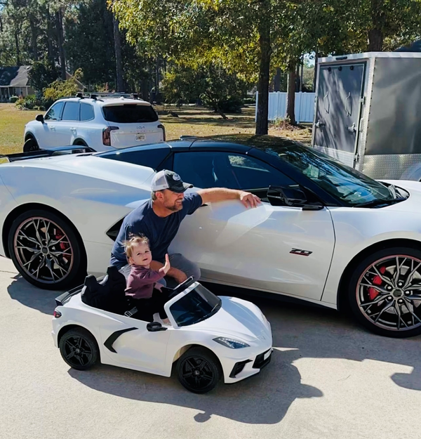 corvette ride on car for kids