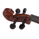 1/4 Size Beginner Violin Set Natural Solid Wood with Bow Rosin and Case Magic Cars 2