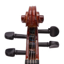 1/4 Size Beginner Violin Set Natural Solid Wood with Bow Rosin and Case Magic Cars 5