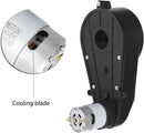 12V High-Speed 40000rpm Motor and Gearbox Pair with Power Wheels for Kids Electric Ride-On Car Magic Cars 4