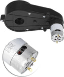 12V High-Speed 40000rpm Motor and Gearbox Pair with Power Wheels for Kids Electric Ride-On Car Magic Cars 6